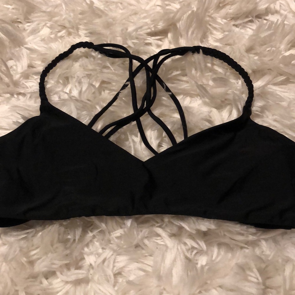 LA HEARTS braided strap bikini top